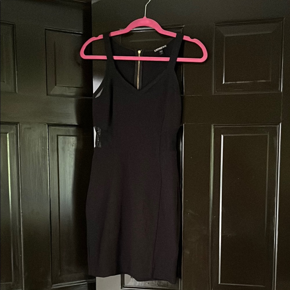Express Black Mini Dress